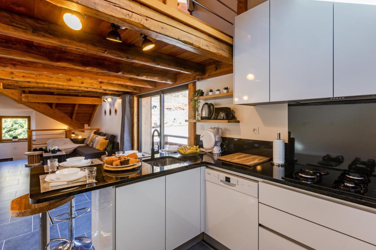 Escondido - Calme Et Chaleureux Appartement Saint-Martin-de-Queyrières
